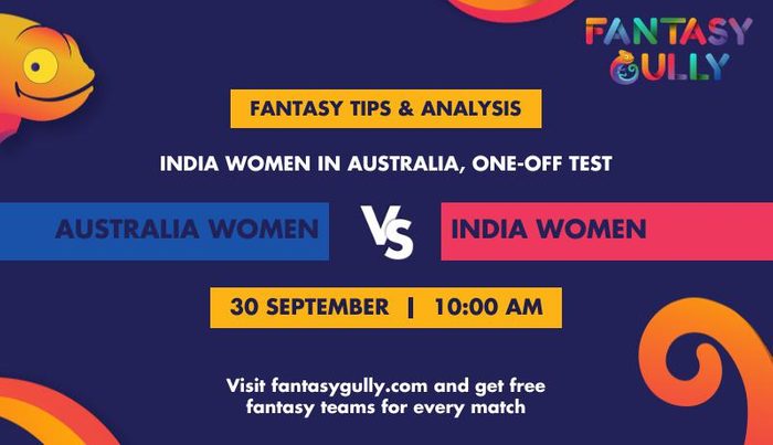 Australia Women vs India Women, One-off Test