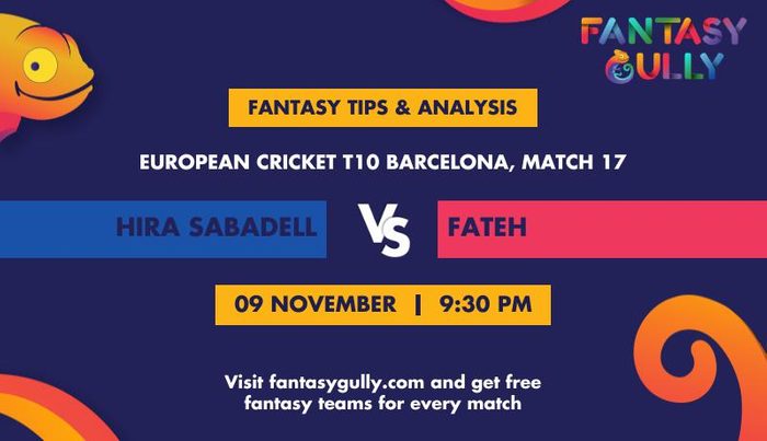 Hira Sabadell vs Fateh, Match 17