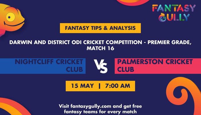 Nightcliff Cricket Club vs Palmerston Cricket Club, Match 16