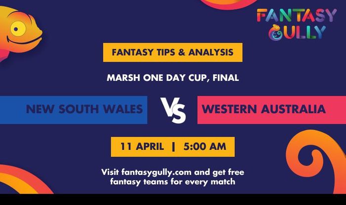 New South Wales vs Western Australia, Final