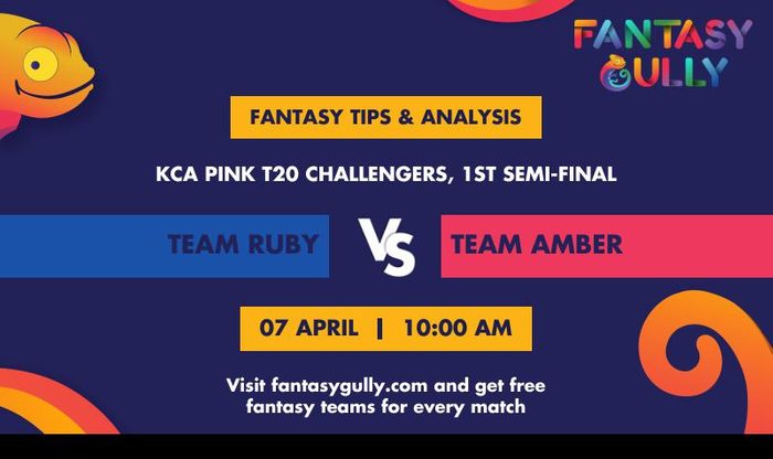 Team Ruby vs Team Amber, 1st Semi-Final