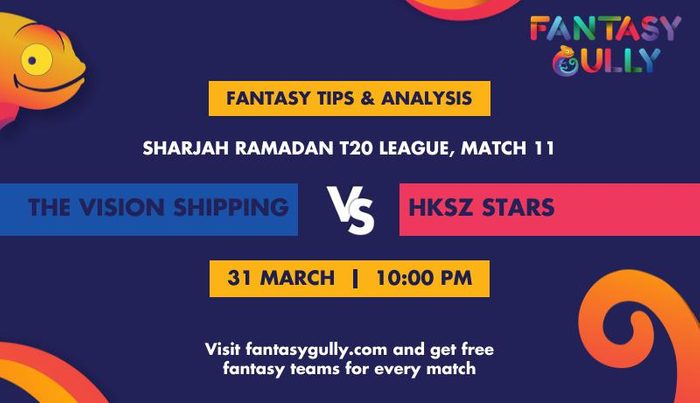 The Vision Shipping vs HKSZ Stars, Match 11