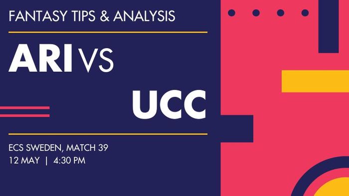 ARI vs UCC (Ariana CC vs United), Match 39