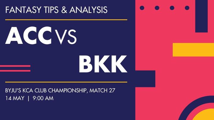 ACC vs BKK (Athreya Cricket Club vs BK-55), Match 27