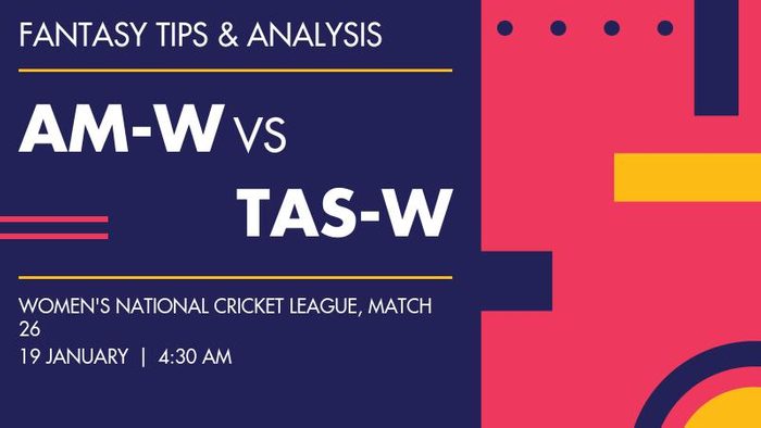 AM-W vs TAS-W (ACT Meteors vs Tasmania Women), Match 26