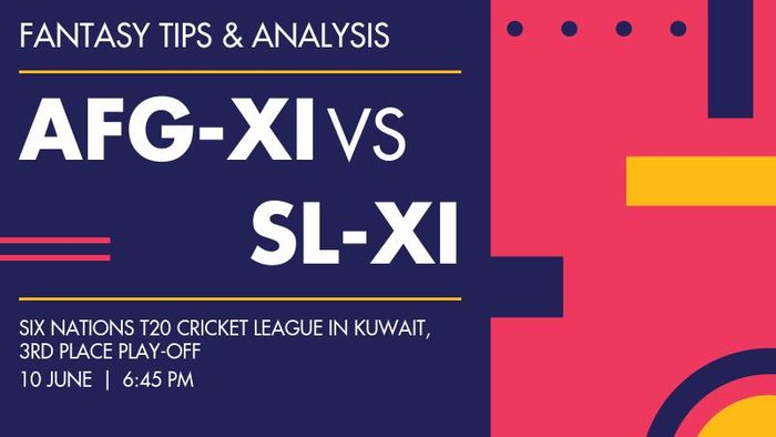 AFG-XI vs SL-XI (Afghanistan XI vs Sri Lanka XI), 3rd Place Play-off