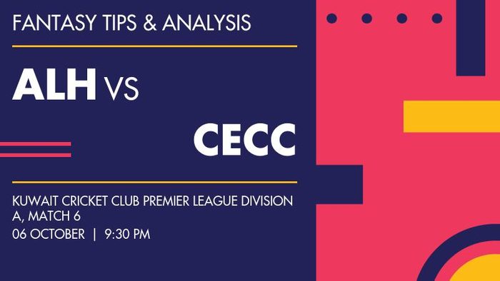 ALH vs CECC (Al Hajery vs Ceylinco Express CC), Match 6