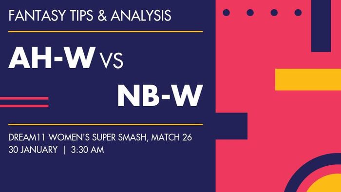 AH-W vs NB-W (Auckland Hearts vs Northern Brave Women), Match 26