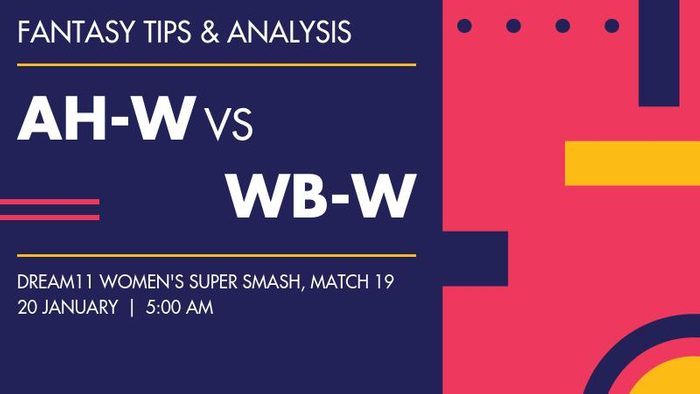 AH-W vs WB-W (Auckland Hearts vs Wellington Blaze), Match 19