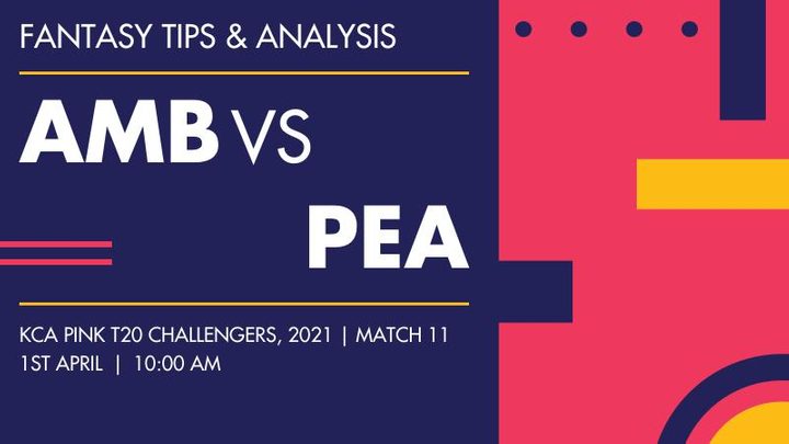 AMB vs PEA, Match 11