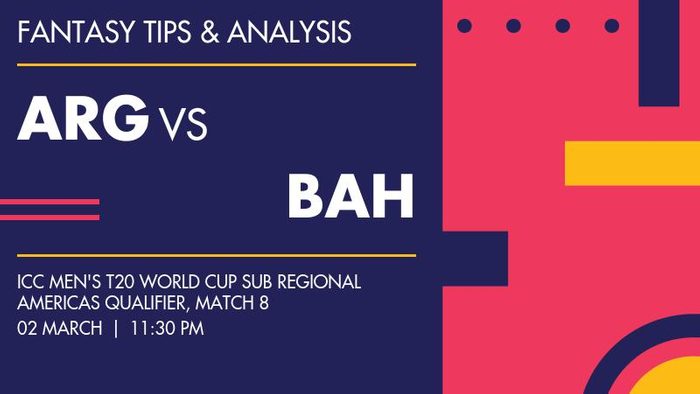 ARG vs BAH (Argentina vs Bahamas), Match 8