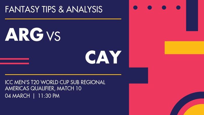 ARG vs CAY (Argentina vs Cayman Islands), Match 10