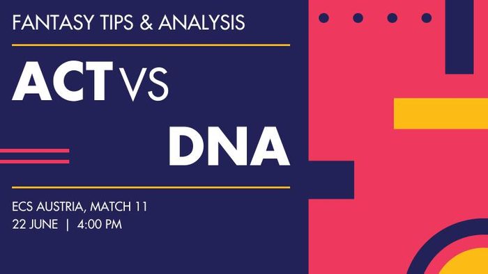 ACT vs DNA (Austrian Cricket Tigers vs Donaustadt), Match 11
