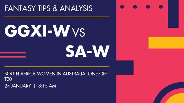 GGXI-W vs SA-W (Australia Governor Generals XI vs South Africa Women), One-off T20