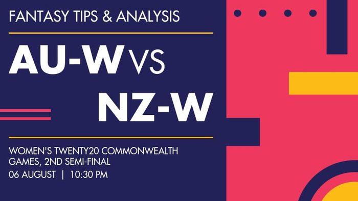 AU-W vs NZ-W (Australia Women vs New Zealand Women), 2nd Semi-Final