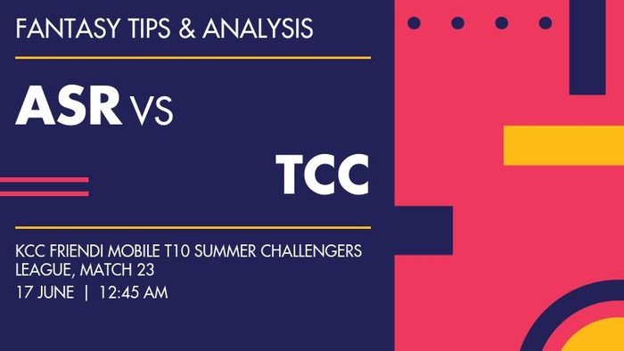 ASR vs TCC (Al Sayer vs Tally Rangers), Match 23