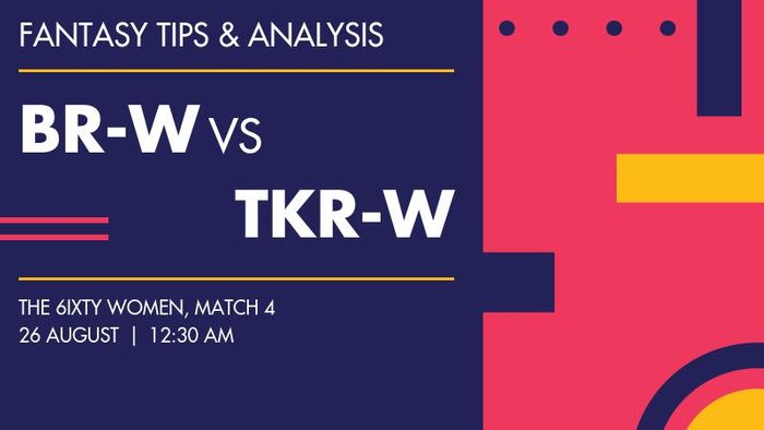BR-W vs TKR-W (Barbados Royals Women vs Trinbago Knight Riders Women), Match 4