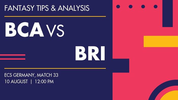 BCA vs BRI (Berlin Cricket Academy vs BSV Britannia), Match 33