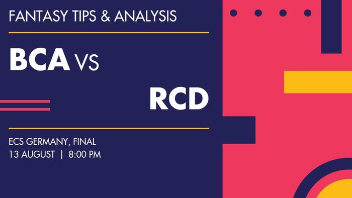 BCA vs RCD (Berlin Cricket Academy vs RC Dresden), Final
