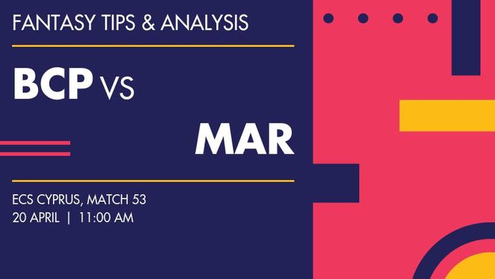 BCP vs MAR (Black Caps vs Markhor), Match 53