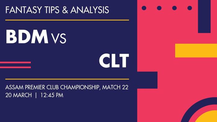 BDM vs CLT (BDMTCC, Tezpur vs Club Triranga, Barpeta), Match 22