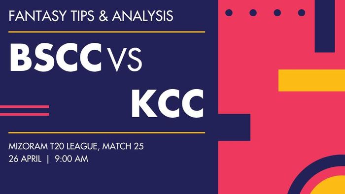 BSCC vs KCC (Bawngkawn South Cricket Club vs Kulikawn Cricket Club), Match 25