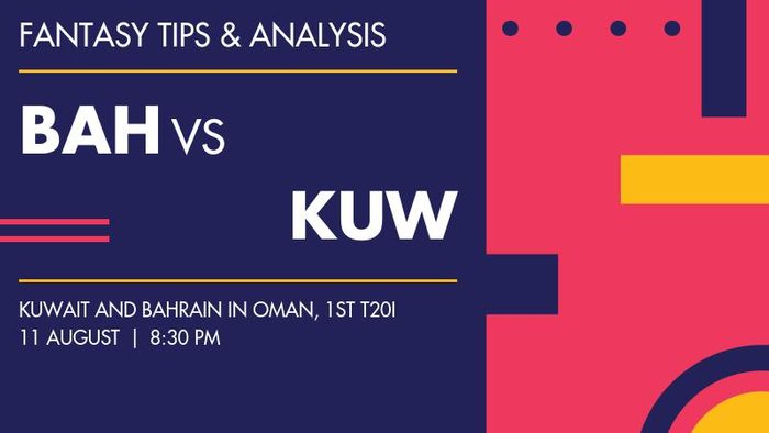 BAH vs KUW (Bahrain vs Kuwait), 1st T20I