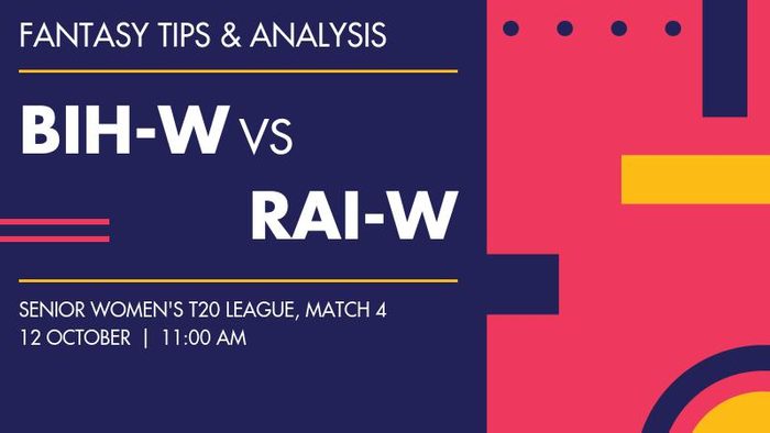 BIH-W vs RAI-W (Bihar Women vs Railways Women), Match 4