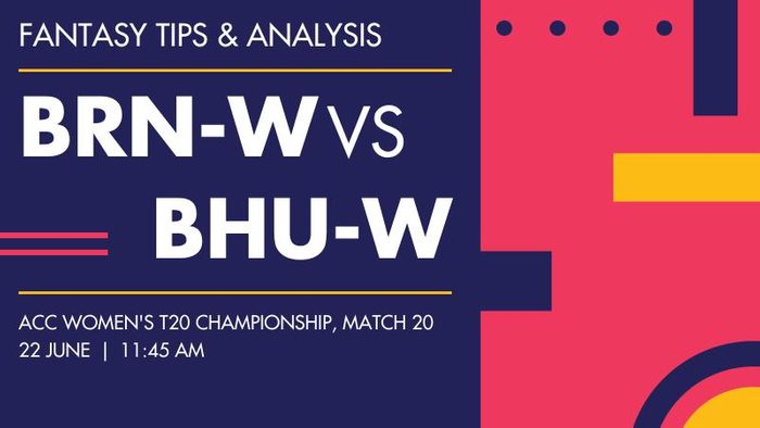 BRN-W vs BHU-W (Bahrain Women vs Bhutan Women), Match 20
