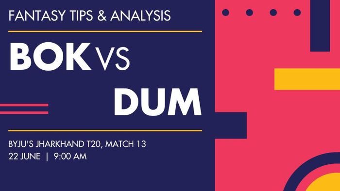 BOK vs DUM (Bokaro Blasters vs Dumka Daredevils), Match 13