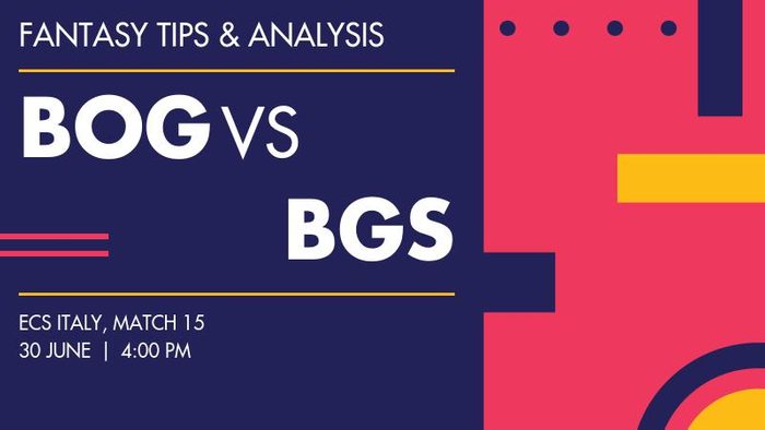 BOG vs BGS (Bogliasco vs Bergamo Super XI), Match 15
