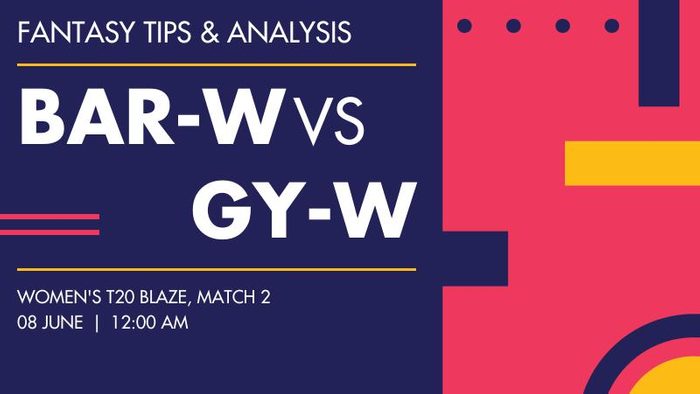 BAR-W vs GY-W (Barbados Women vs Guyana Women), Match 2
