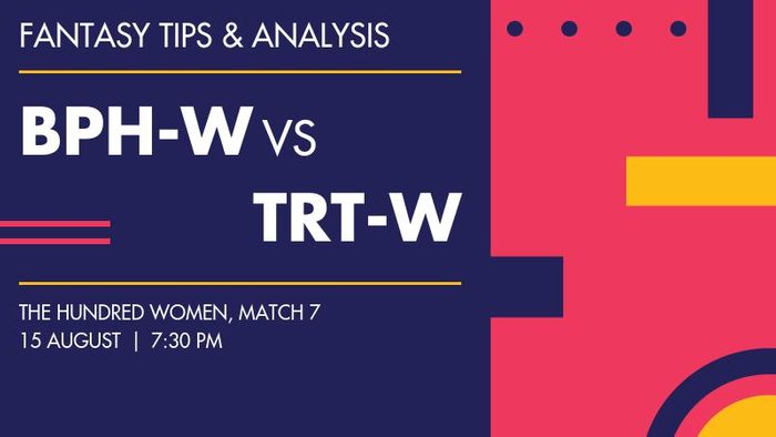 BPH-W vs TRT-W (Birmingham Phoenix Women vs Trent Rockets Women), Match 7