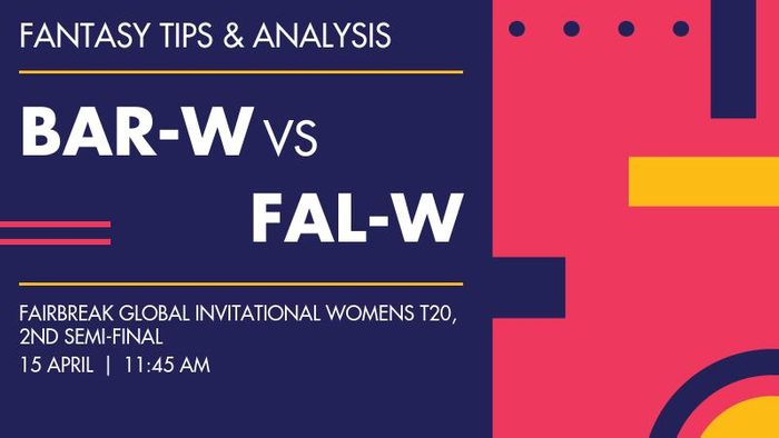 BAR-W vs FAL-W (Barmy Army Women vs Falcons Women), 2nd Semi-Final