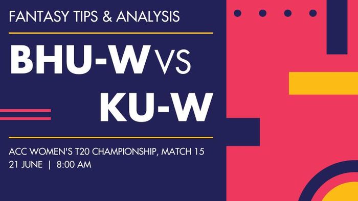 BHU-W vs KU-W (Bhutan Women vs Kuwait Women), Match 15