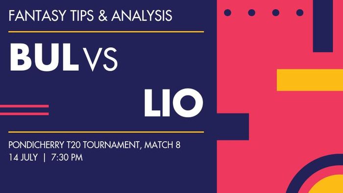 BUL vs LIO (Bulls XI vs Lions XI), Match 8