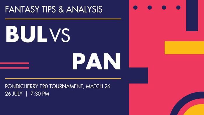 BUL vs PAN (Bulls XI vs Panthers XI), Match 26