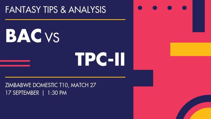BAC vs TPC-II (Bulawayo Athletic Club vs Takashinga Patriots 2 Cricket Club), Match 27