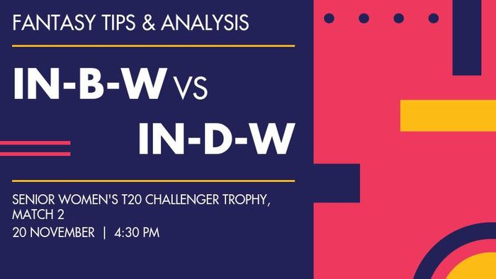 IN-B-W vs IN-D-W (India B Women vs India D Women), Match 2