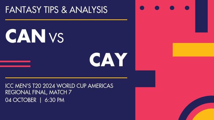CAN vs CAY (Canada vs Cayman Islands), Match 7