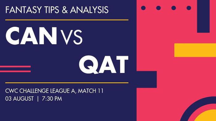 CAN vs QAT (Canada vs Qatar), Match 11