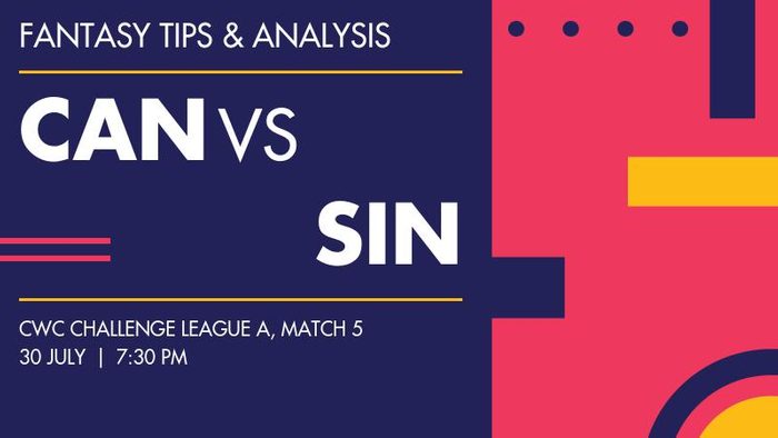 CAN vs SIN (Canada vs Singapore), Match 5