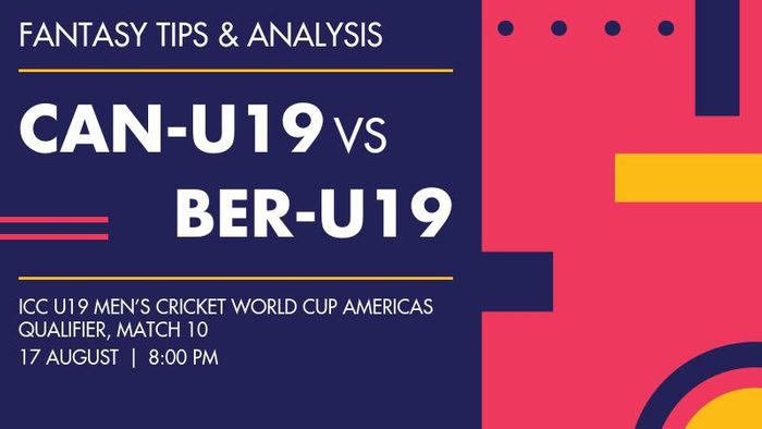 CAN-U19 vs BER-U19 (Canada Under-19 vs Bermuda Under-19), Match 10