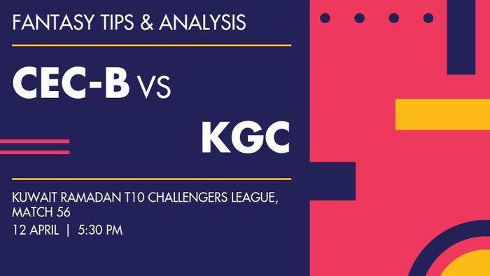 CEC-B vs KGC (CECC-B vs Keraniganj Challengers), Match 56