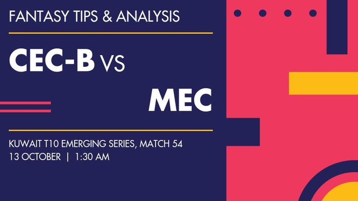 CEC-B vs MEC (CECC-B vs MEC Study Group), Match 54