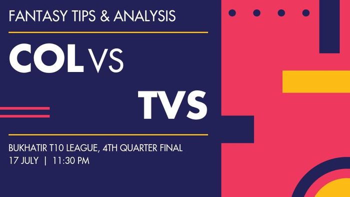 COL vs TVS (Colatta Chocolates vs The Vision Shipping), 4th Quarter Final