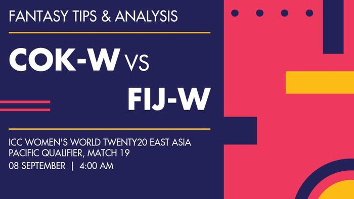 COK-W vs FIJ-W (Cook Islands Women vs Fiji Women), Match 19