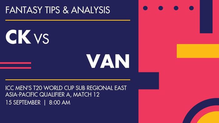 CK vs VAN (Cook Islands vs Vanuatu), Match 12