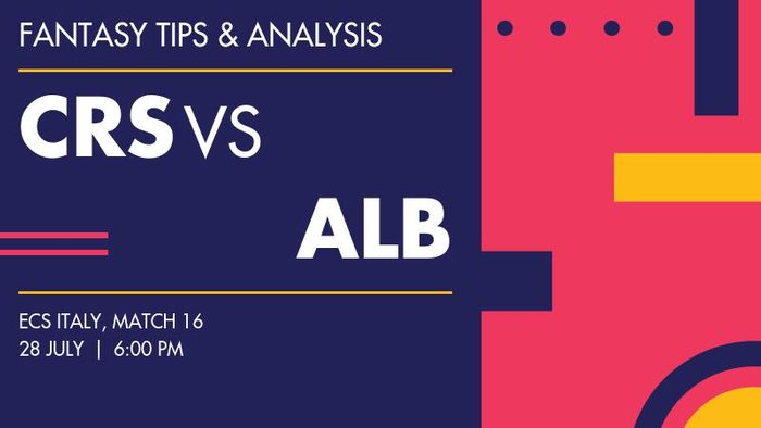 CRS vs ALB (Cricket Stars vs Albano), Match 16