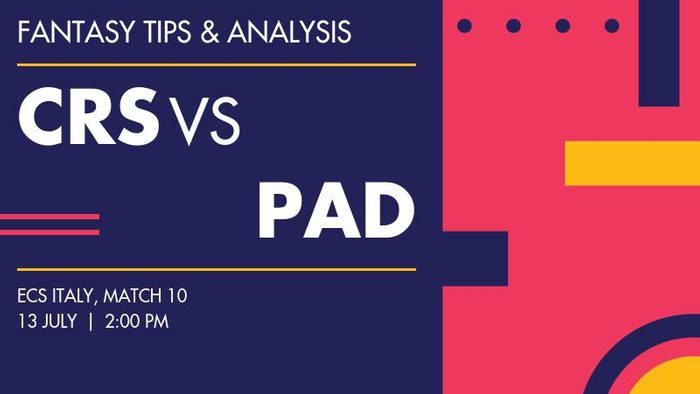 CRS vs PAD (Cricket Stars vs Padova CC), Match 10